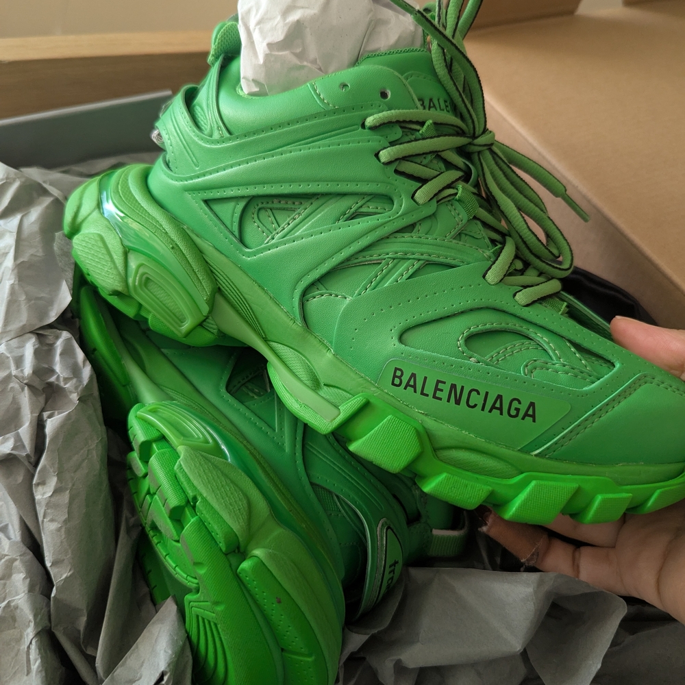 Balenciaga Green Sneakers